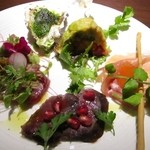 ブラチョレリアルポ - 前菜5種　どれもおいしかった