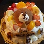 パティスリ・ル・スィエル - バースデーケーキ（くま）