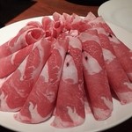 中国火鍋専門店 小肥羊 - 上級ラム肉