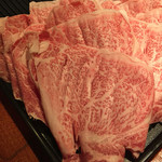 かがやき - 2016.1（２階）：仙台牛（もちろんＡ５）サシがすごい！脂がうまい！