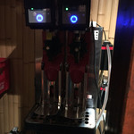 かがやき - 2016.1（２階）：ビールサーバー（ビール＆黒ビール）