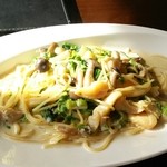 イワジン喫茶室 - 貝柱とあおさのクリームソース