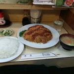 ブルドック - メンチカツ定食(１１５０円)