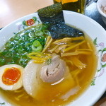 餃子の王将 - 新日本ラーメン（６４０円）麺少なめにしてもらいました