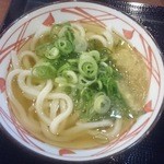 Marugame Seimen - かけうどん小230円