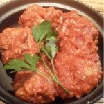 串焼 ビストロ 和み鶏 - 肉団子のトマト煮
