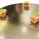 カンテサンス - 自家製鯔子の塩漬けサブレ