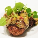 カンテサンス - ファラエル、ホッキ貝、タルディーボ、ウニ