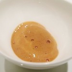 カンテサンス - 低温熟成した新潟県産生栗のフラン・ブリュレ