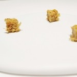 カンテサンス - ホワイトチョコ、フィアンティーヌの小菓子