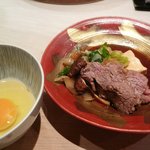 くろぎ - 仙台牛と松茸のすきやき