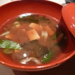 くろぎ - 味噌汁
