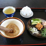 手打ちうどん さわいち - 2010年8月　これが冷汁セット