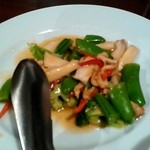 チャイナワン - セットランチの肉野菜炒め