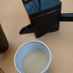 喜の家 - 蕎麦湯