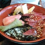 華屋与兵衛 - ★本マグロとつけマグロの二色丼ちらしの単品