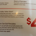 Denny's - All You Can Eat Pancakes $4-