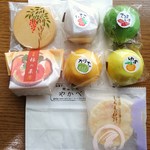 御菓子処やかべ - 計605円＋試食品