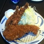 Tonkatsu Oomachi - エビフライ、ロースカツ定食