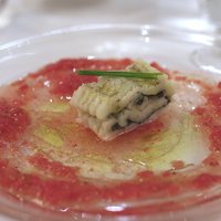 アロマフレスカ - 穴子の香草蒸し、フレッシュトマトの香り