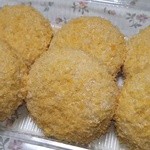 平岡精肉店 - 平岡肉コロッケ（生）野菜の天ぷら以上の温度（高温）で3〜4分で美味しくいただけるとのこと。
