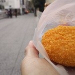 平岡精肉店 - 平岡肉コロッケ　うまさに感動した！