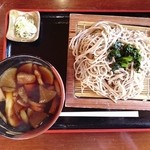 そば吉 - けんちんそば（たれあつ）＋大盛り…850円＋100円＝税込950円