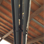 そうりの食卓 - テラスには強力な暖房器具が天井に設置。冬でも寒くない