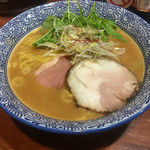 麺や而今 大東本店 - 数量限定「濃厚鶏白湯  とろみそば」