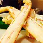 新吾寿し - 1万円コース♪
      焼きガニ ≧[ﾟ_ﾟ]≦