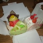 不二家 - 料理写真:定番の不二家のケーキ