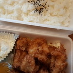 鶏笑 - とり天弁当