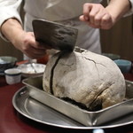 趙楊 - 2015/12乞食鷄、割る前