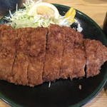 とんかつ春 - でっけーし！ヒレでこのサイズ！！