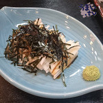 お食事処水仙 - 長いも千切り　380円