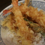 銀座 ハゲ天 - 天丼580円