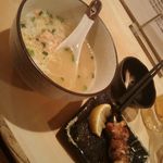 やきとり ぐるめ小僧 - 同じく食べかけ(笑)