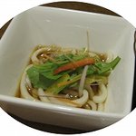 海幸 - ご飯の代わりのうどん