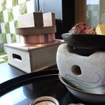 ＨＡＮＡ吉兆 - お釜が、やって来ました