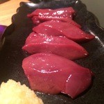 焼肉 けっさく - 炙り上レバー