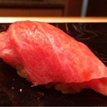 鮨 とかみ - 2016.1.  大トロ