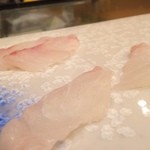 鮨 村上二郎 - クエ・鯛