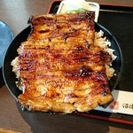 沼津うなよし - 上うな丼、アップ