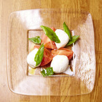 Buffalo mozzarella caprese