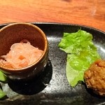 銀や - 突き出し