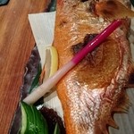 銀や 福島店 - キンキ塩焼き