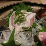 鳥男 - 近江鶏盛り合わせ（850円）