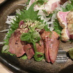 鳥男 - 近江鶏盛り合わせ（850円）