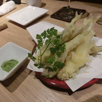 鳥男 - ワカサギの天ぷら（400円）