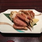 日本料理 花遊膳 - 毛ガニは半身。無口になるけど、味噌が旨いんだなぁ～。